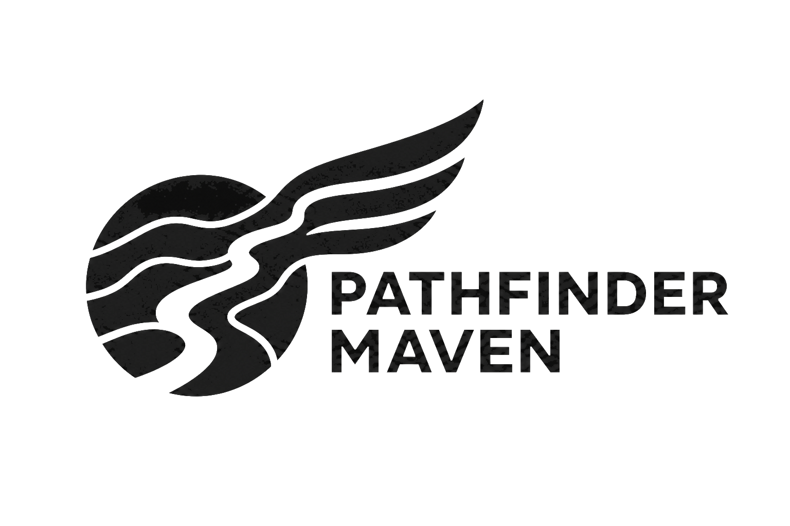 Pathfinder Maven globe and wing logo