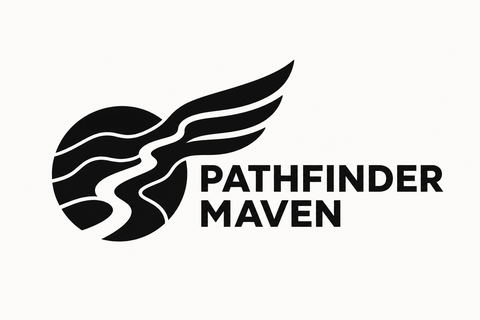Pathfinder Maven globe and wing logo